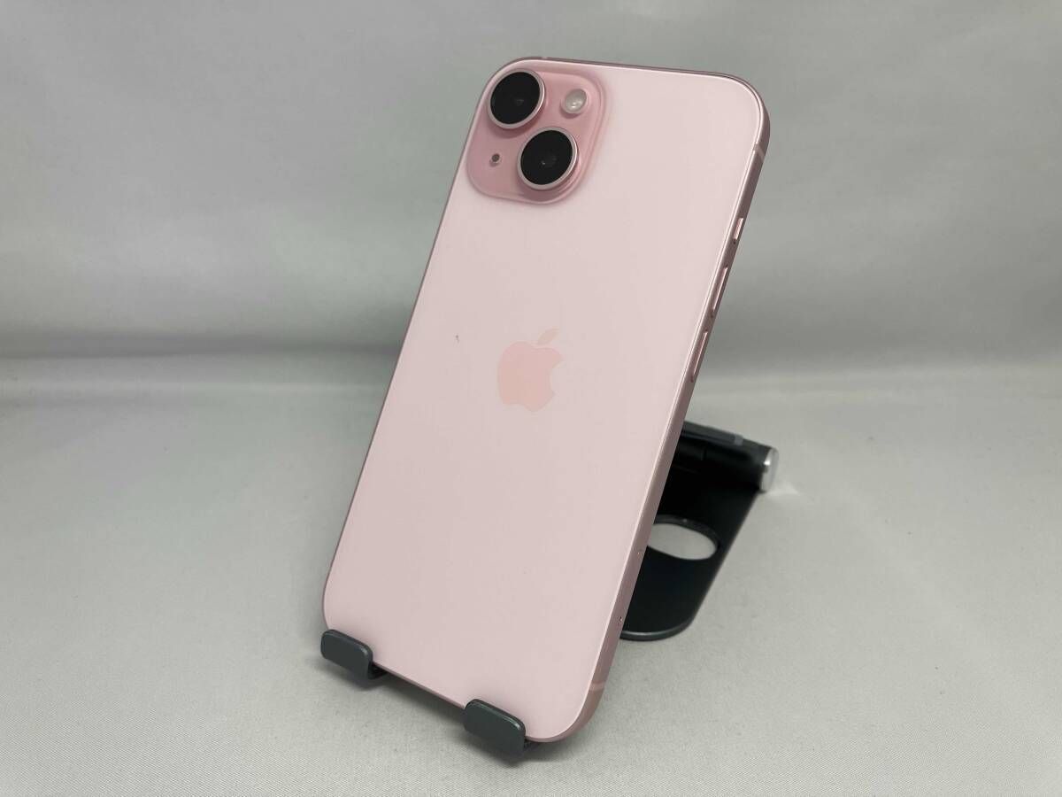 au 【SIMロックなし】MTMJ3J/A iPhone 15 128GB ピンク au