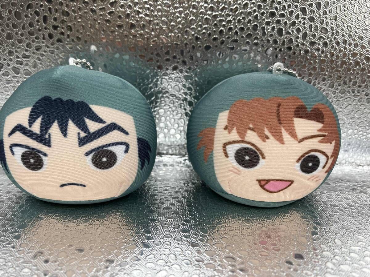 ♡ 忍たま 食満留三郎 善法寺伊作 おまんじゅう ♡ 忍たま乱太郎 おまんじゅうにぎにぎマスコット 食満留三郎 善法寺伊作