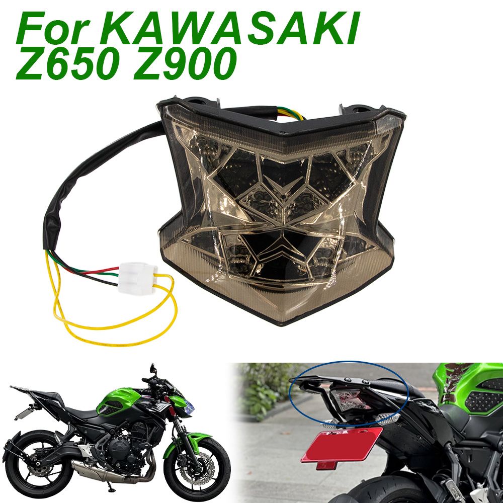 Kawasaki Z900/Z650 用 LED リアテールライト 2017-2024 ブレーキウインカー一体型 6,845円