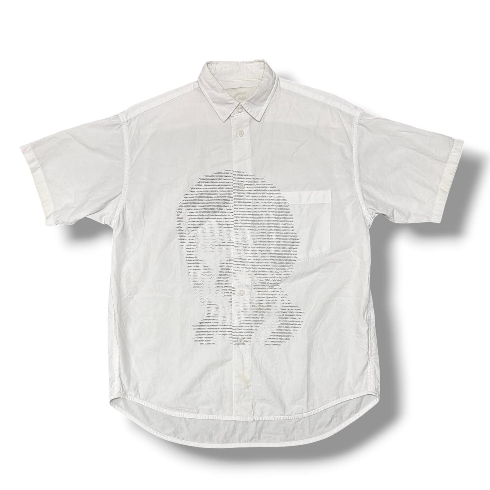 GADID ANONIEM 24SS Elio 半袖シャツ ガディッドアノニム ホワイト F （23076M）