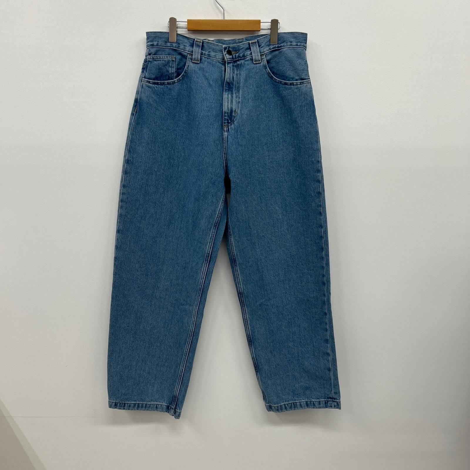 【イオン広店】 中古 Carhartt | カーハート デニムパンツ BRANDON PANT I035893 ライトブルー サイズ：M 【107】