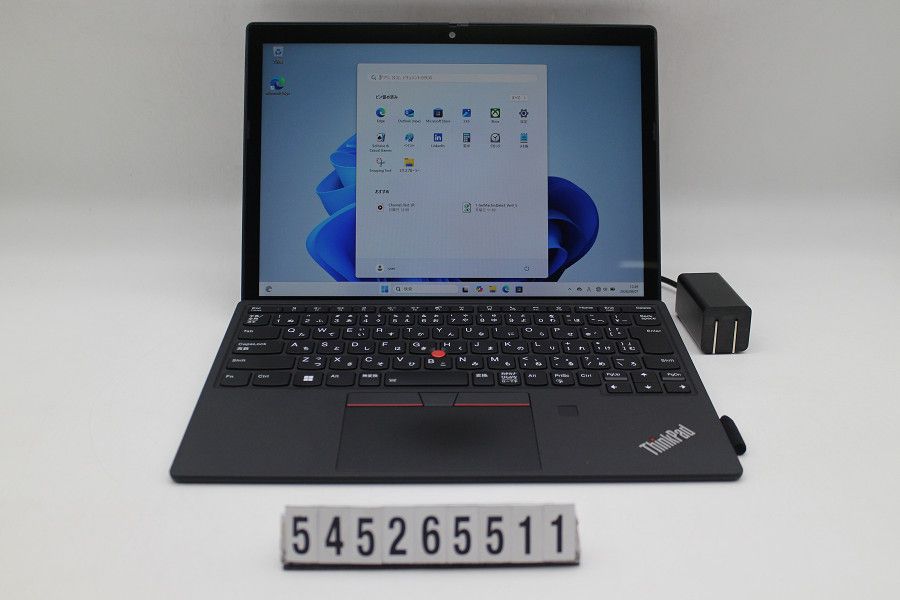 Lenovo ThinkPad X12 Detachable Gen1 Core i5 1130G7 1.1GHz/16GB/256GB(SSD)/12.3W/FHD(1920x1280) タッチパネル/Win11 【545265511】