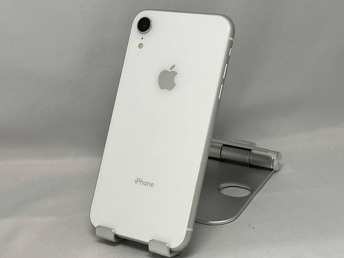 docomo 【SIMロックなし】MT032J/A iPhone XR 64GB ホワイト docomo