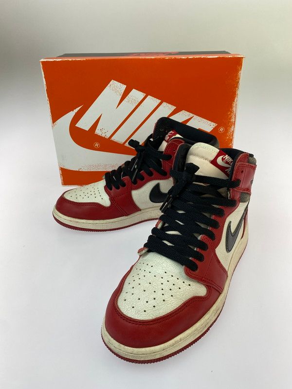 【中古品】 NIKE ナイキ GS AIR JORDAN 1 HIGH OG LOST & FOUND CHICAGO FD1437-612 エアジョーダン1 ハイ OG ロスト & ファウンド/シカゴ スニーカー 【160-260818-em-07-min】 12,375円