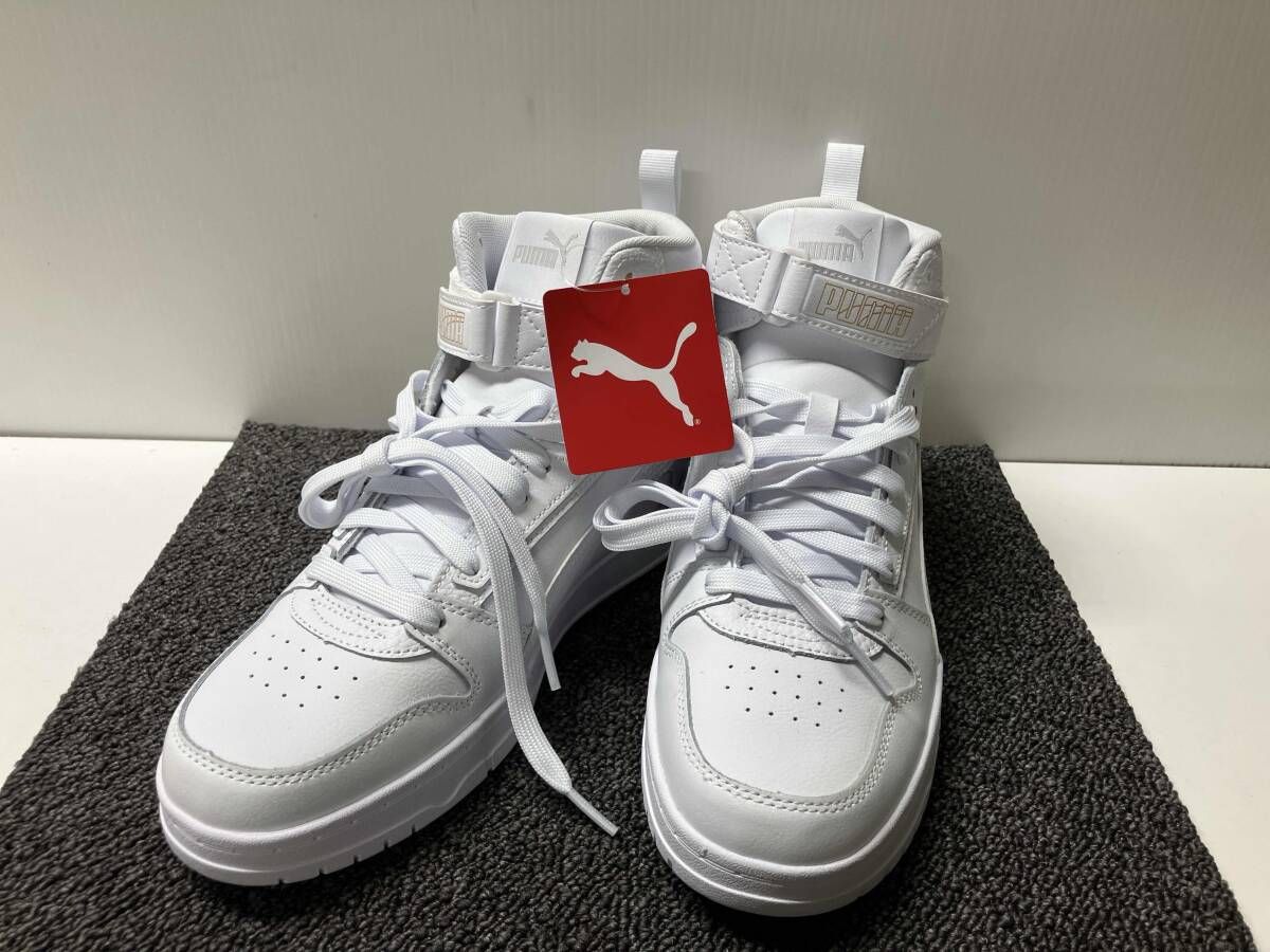 ★タグ付き★ PUMA プーマ 385839-02 RBD Gameサイズ27.5cm ホワイト 白 ハイカットスニーカー 6,521円