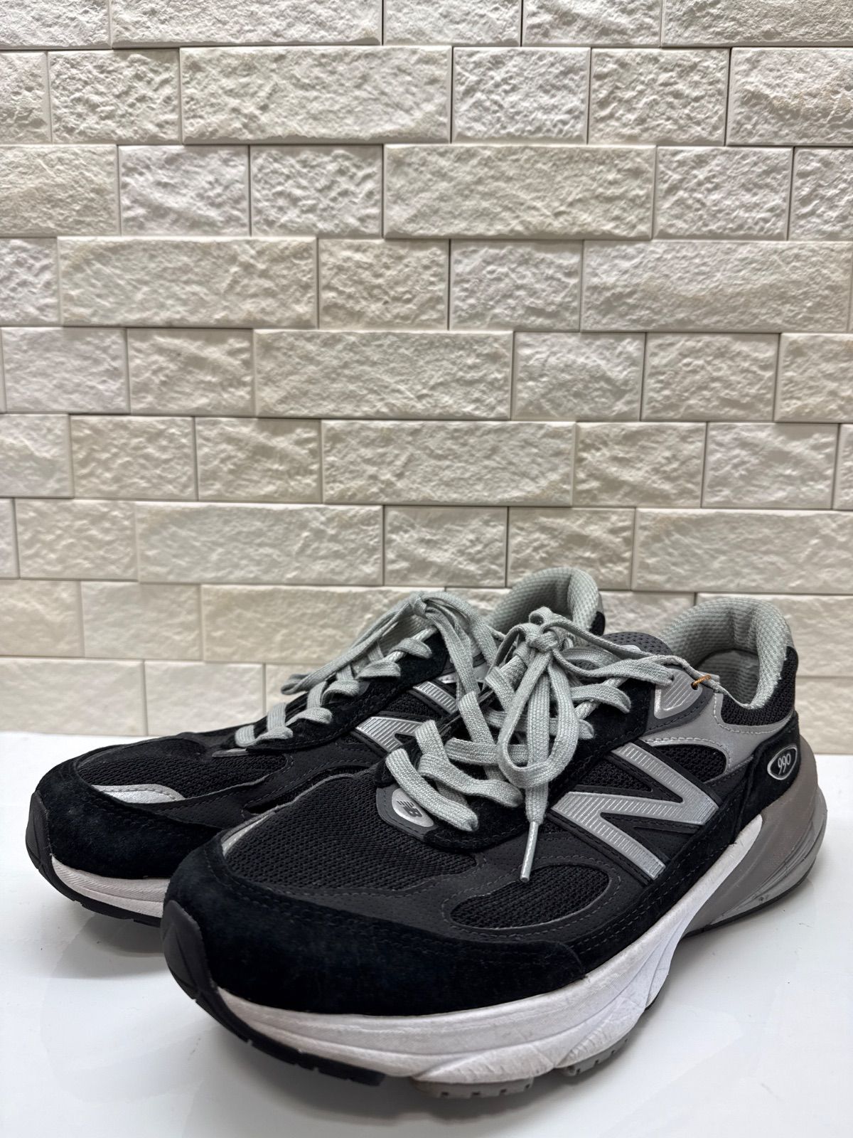 R00804 【商品名】 New Balance｜ニューバランス｜スニーカー｜シューズ｜27.5cm｜ブラック｜ブラック｜ワンポイント｜メンズ｜ストリート｜アメカジ｜スポーツミックス｜Y2K｜90S｜古着｜ヴィンテージ｜カジュアル｜ランニングシューズ 14,129円