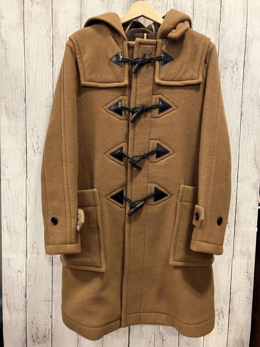 BURBERRY London バーバリーロンドン ダッフル 毛羽立ち有 ブラウン ノバチェック 三陽商会