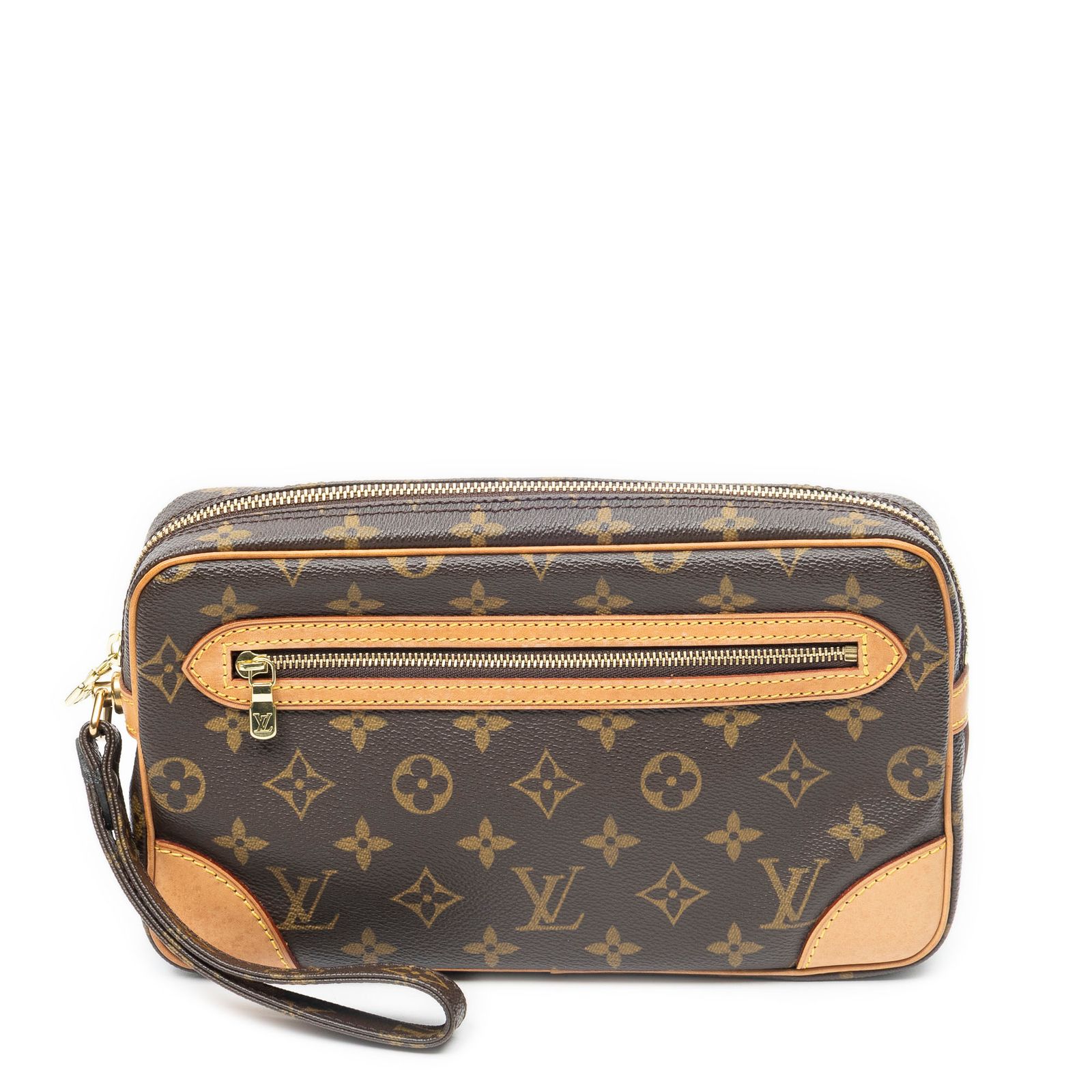 [中古] LOUIS VUITTON ルイヴィトンマーリー ドラゴンヌ茶色モノグラムキャンバスA