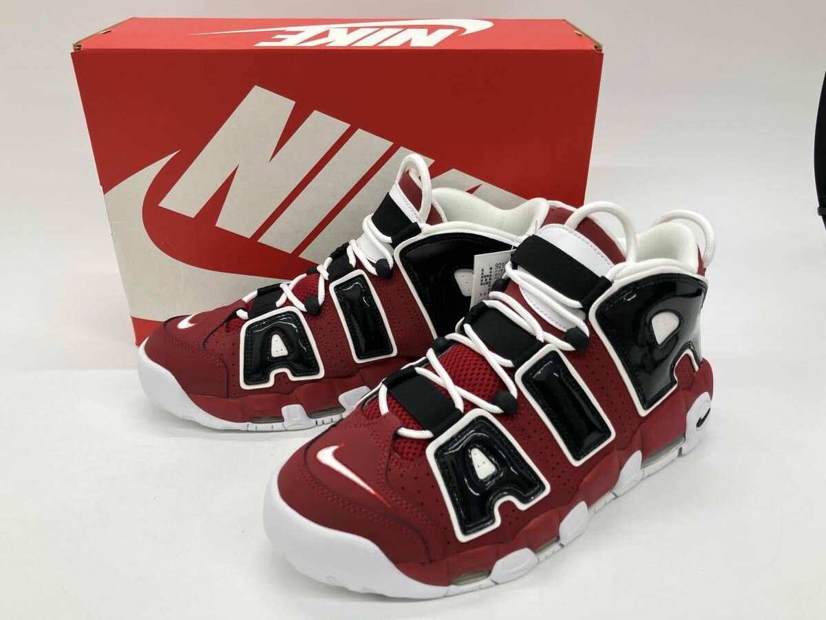 NIKE AIR MORE UPTEMPO 96 921948-600 ナイキ エア モアアップテンポ US11 29cm バーシティ レッド ホワイト ブラック