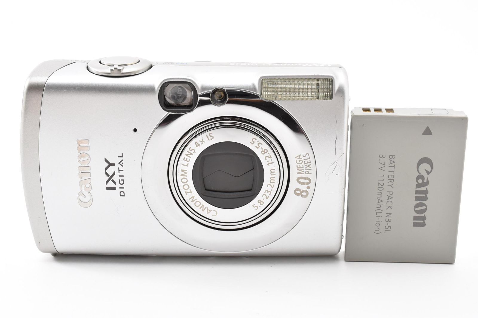 Top quality Canon IXY DIGITAL 810 IS PC1235 silver compact digital camera #0987A
