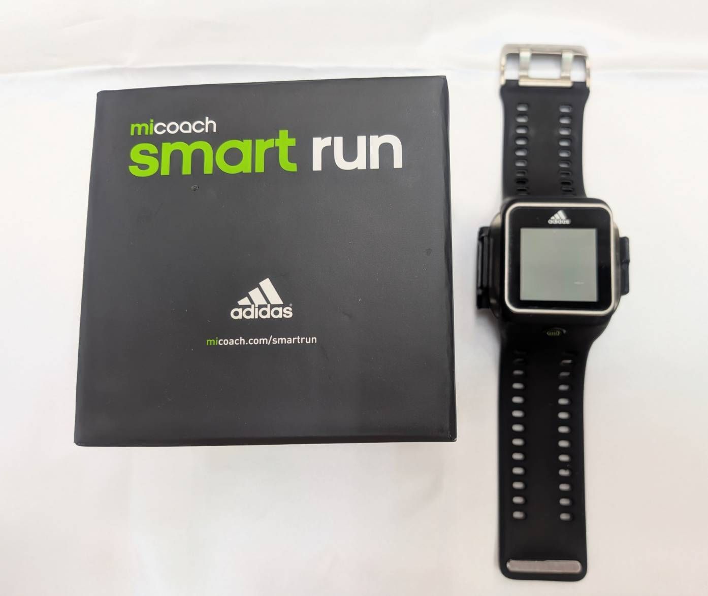 N [storage item] addidas miCoach SMART RUN smartwatch with main body box junk