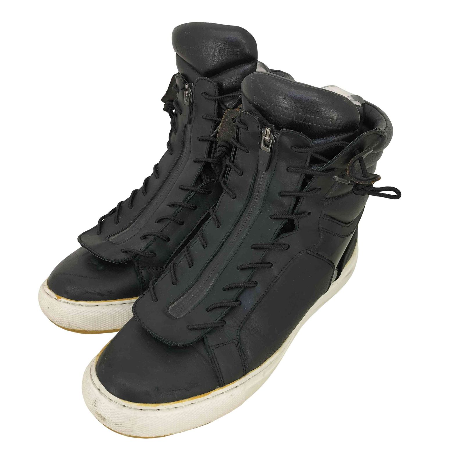 リップヴァンウィンクル RIPVANWINKLE Front Zip High Sneaker フロントジップ ハイカットスニーカー メンズ JPN：40