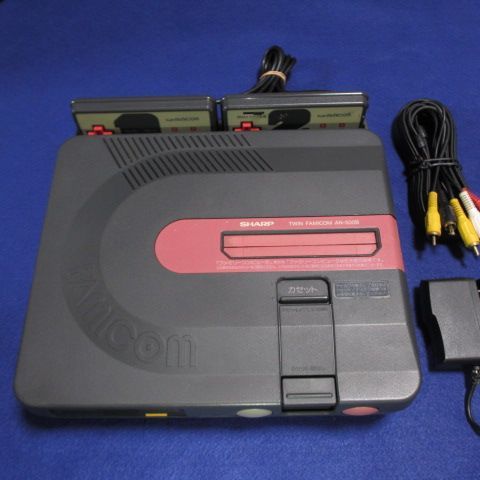 ★★【整備済】ツインファミコン（黒／赤）★★
