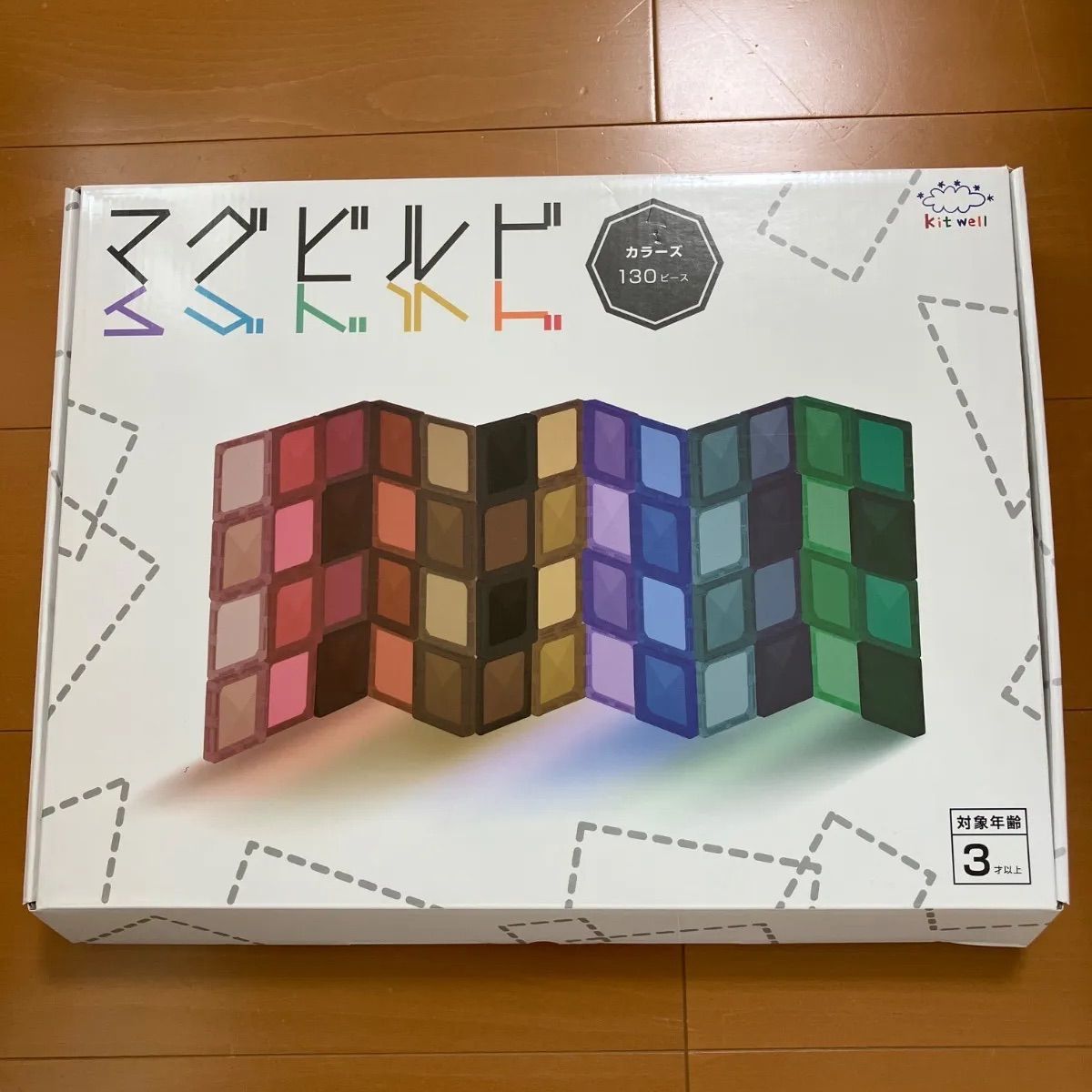 マグビルド カラーズ 130ピース 6,336円