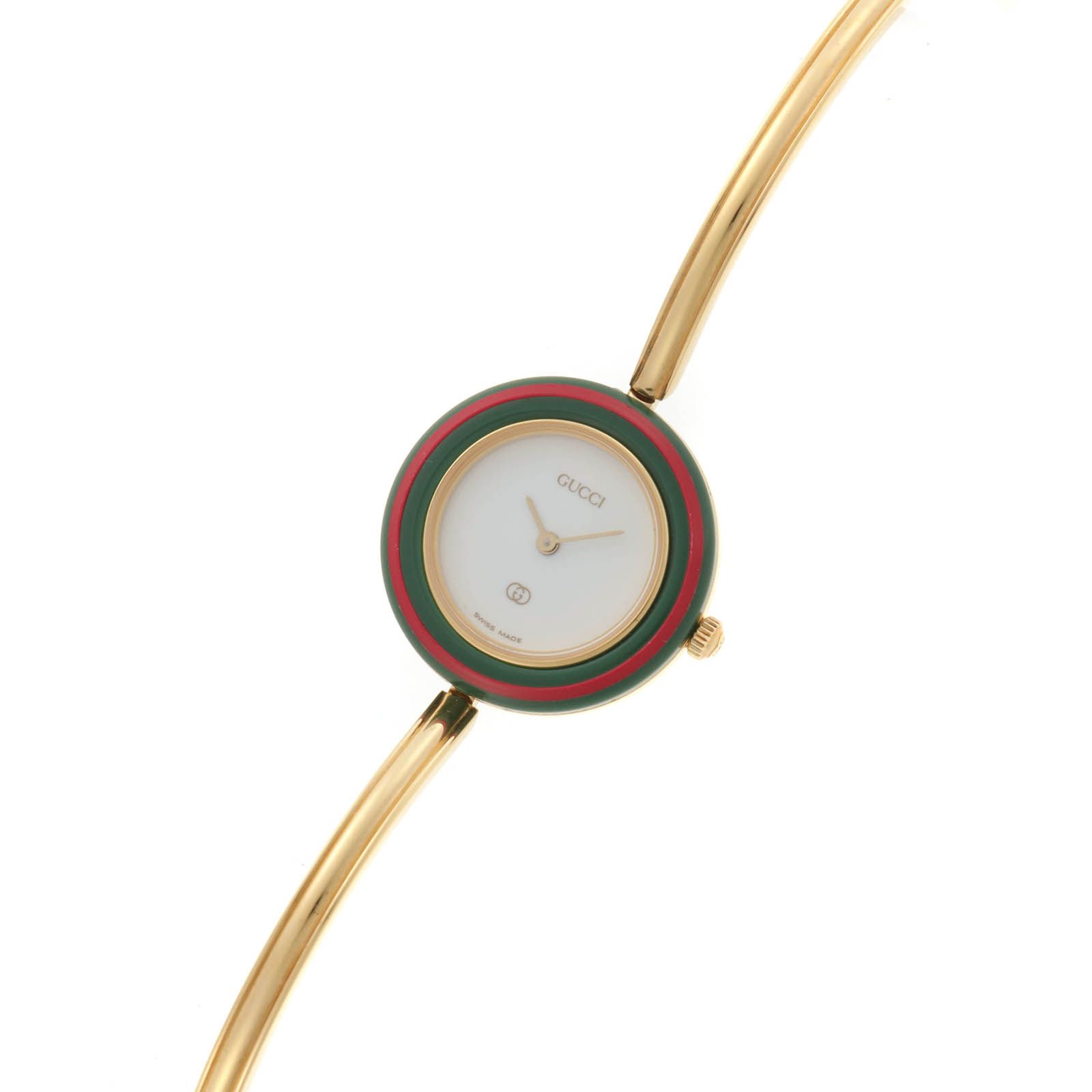GUCCI グッチ ウォッチ チェンジベゼル バングルウォッチ【205】 時計