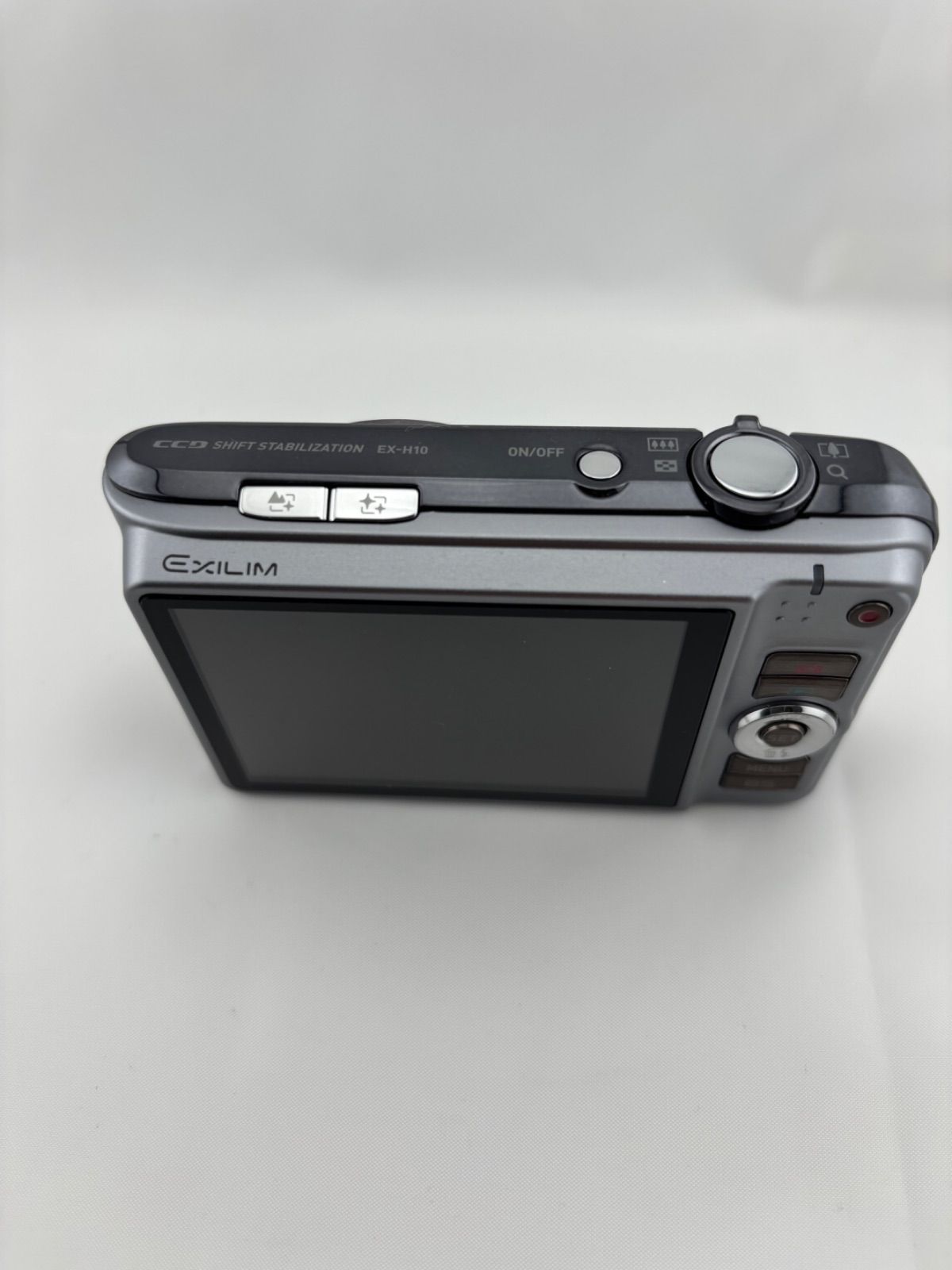 1055【美品、動作確認済み】 CASIO EXILIM EX-H10 シルバー カシオ