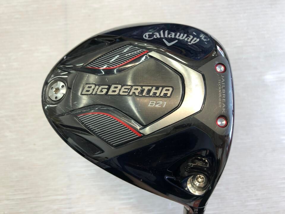 キャロウェイ　BIG BERTHA B21 US　10.5度　RCH 55 Graphite　Sフレックス　ドライバー　中古　ゴルフドゥ！NEXT昭島武蔵野店【最短即日発送】 9,570円