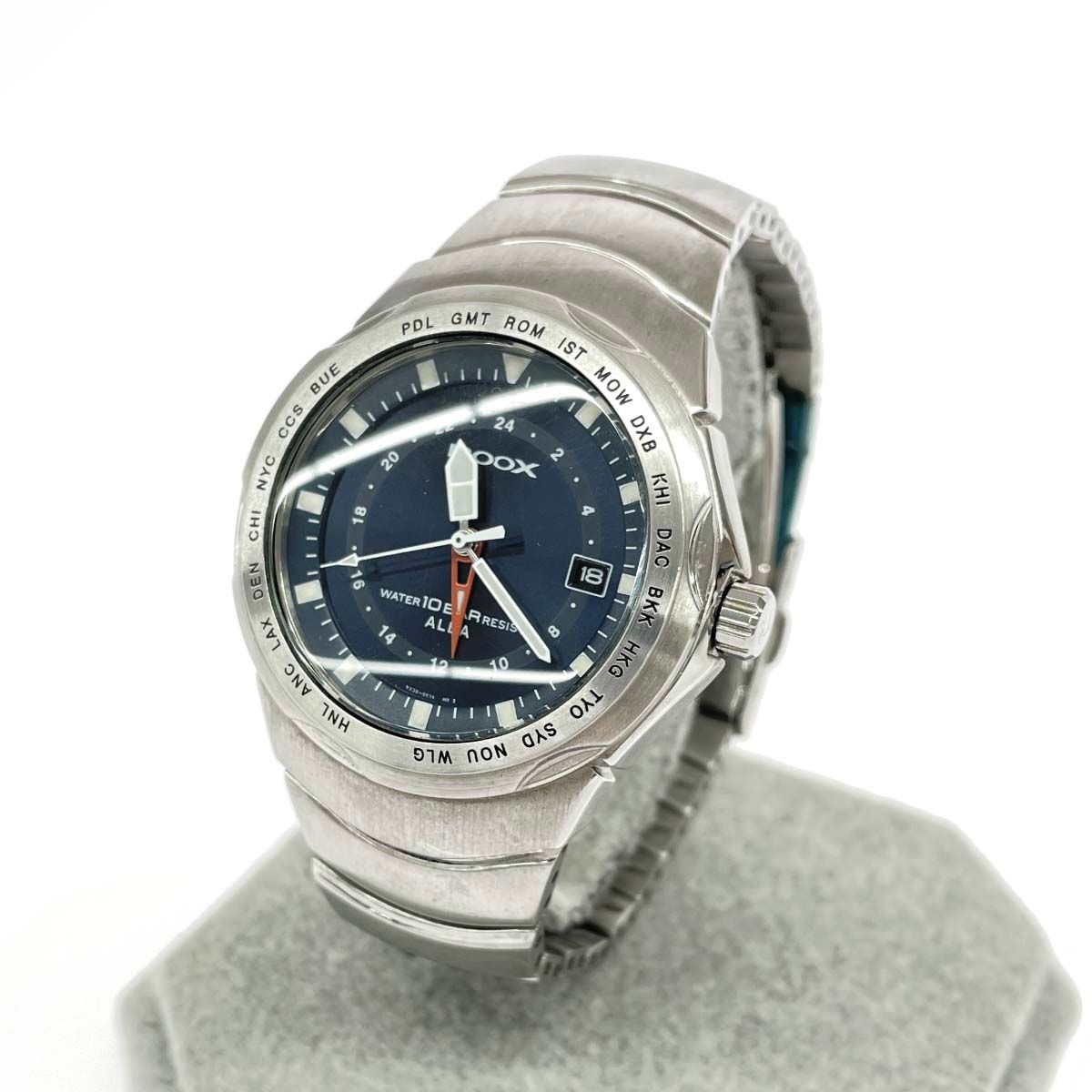 SEIKO Seiko Alba/ROOX/Watch Quartz/Date Silver Color Unisex/ 240001217645