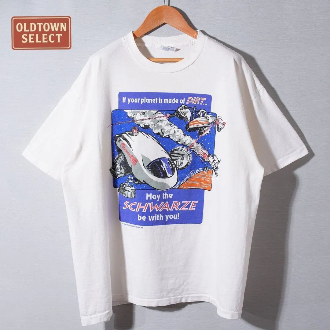 90s USA製 1996年製 ヴィンテージ 企業 Tシャツ XL ホワイト SOF Tee