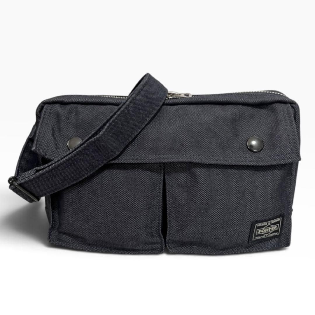 9491-1 吉田カバン PORTER ポーター SMOKY スモーキー ショルダーバッグ Navy ネイビー 紺