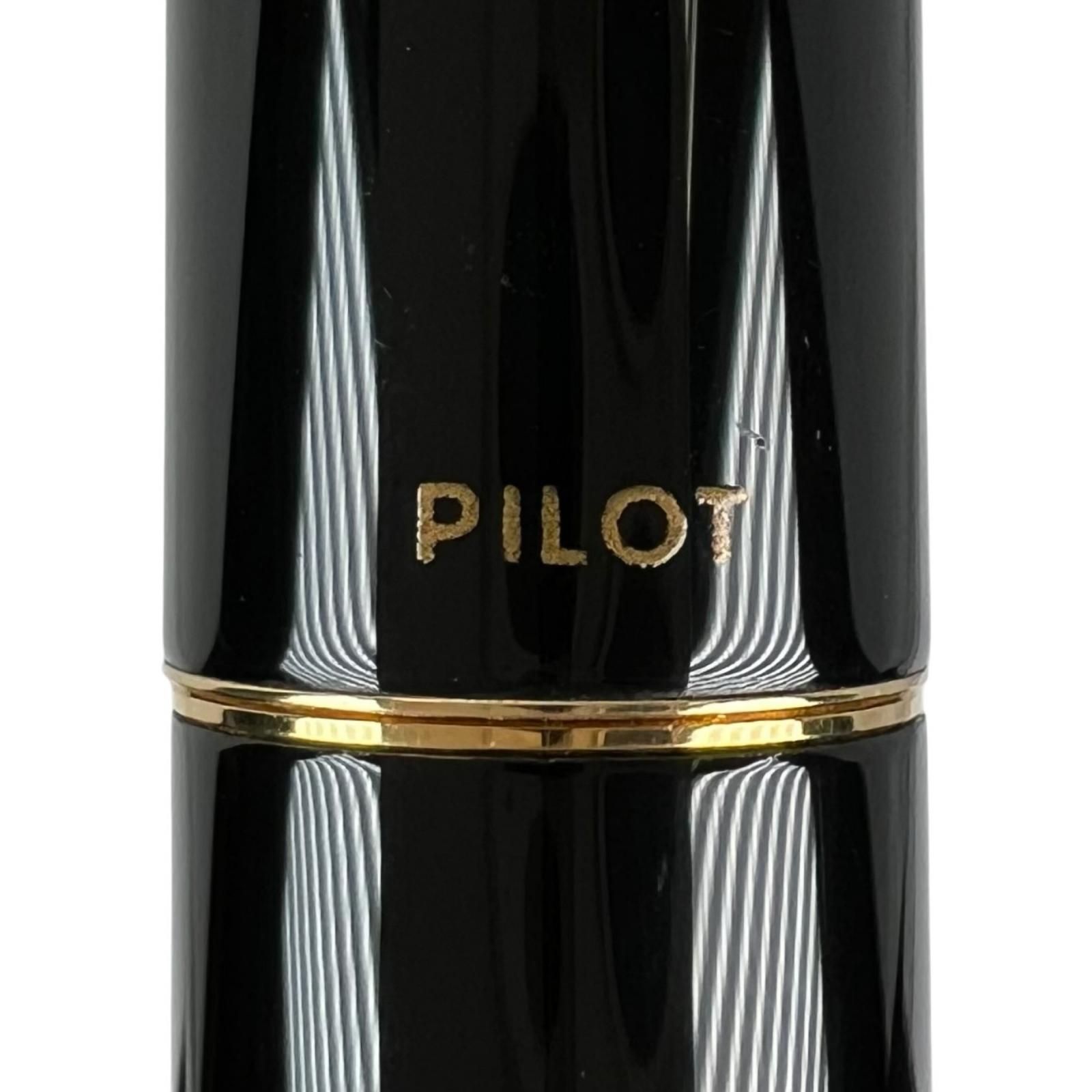 美品 PILOT パイロット 国光会 高級金蒔絵本漆塗 翔鶴図 万年筆 真鍮