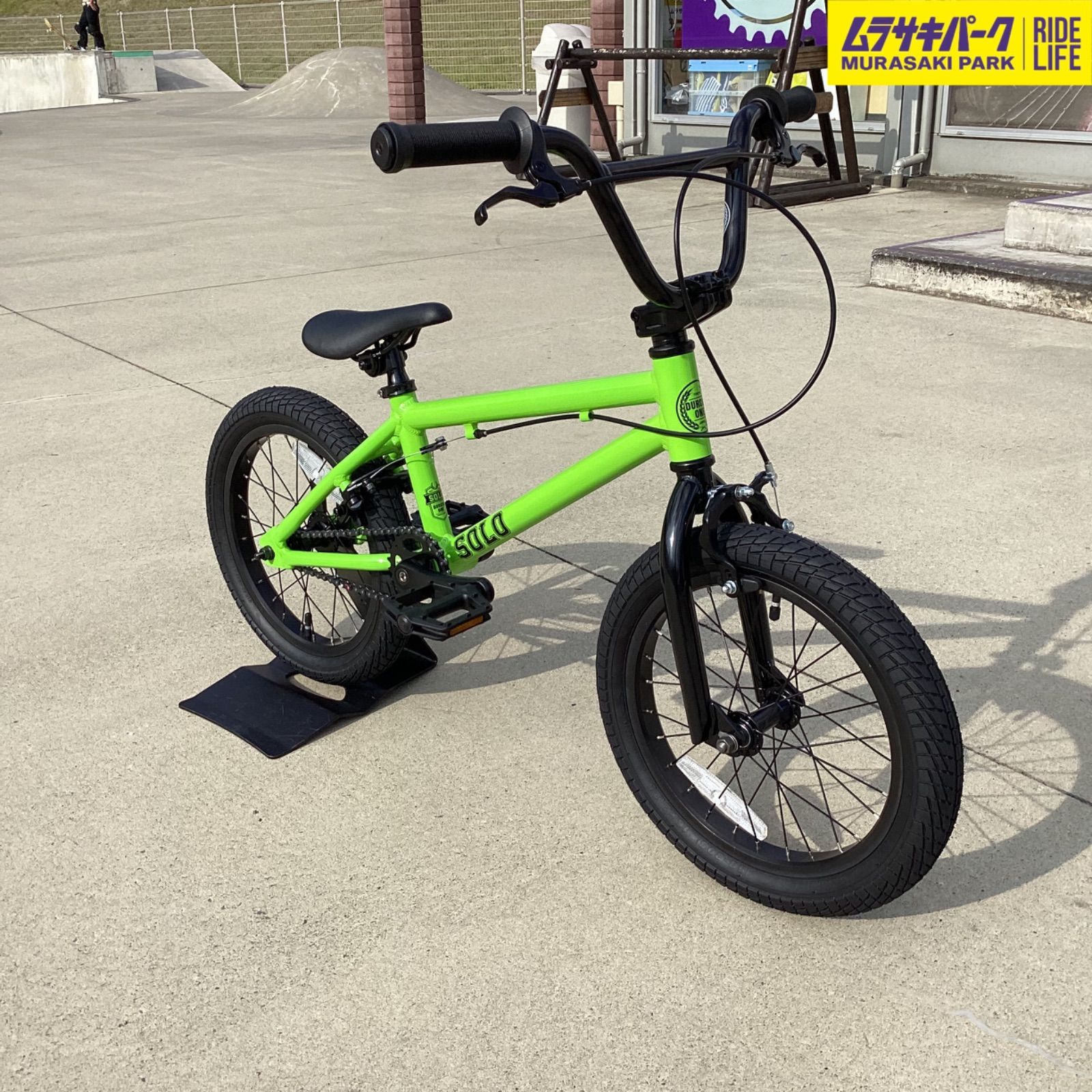 【BMX完成車　全国発送可能】DURCUSONE SOLO 16INCH LIME GREEN