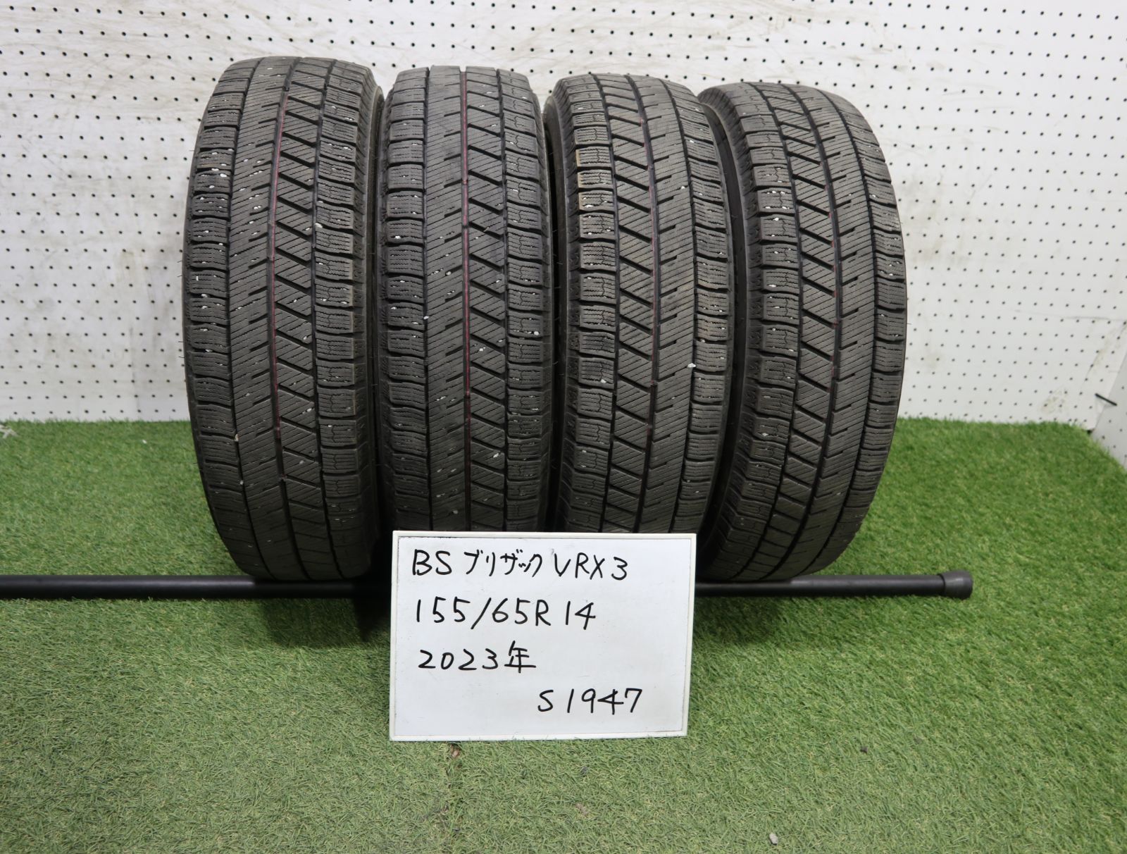 1(S1947)☆2023年製(4本セット)/BRIDGESTONE BLIZZAK VRX3/ブリジストン ブリザック/155/65R14☆タント・ワゴンR等に 12,960円