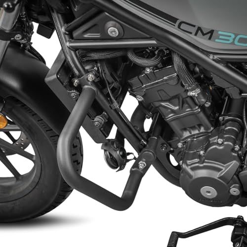HI-LINE Rebel250 500 アンダーフレームキット エンジンガードキット ブラック | カスタムパーツ, キャンプツーリング対応, バイク用ts