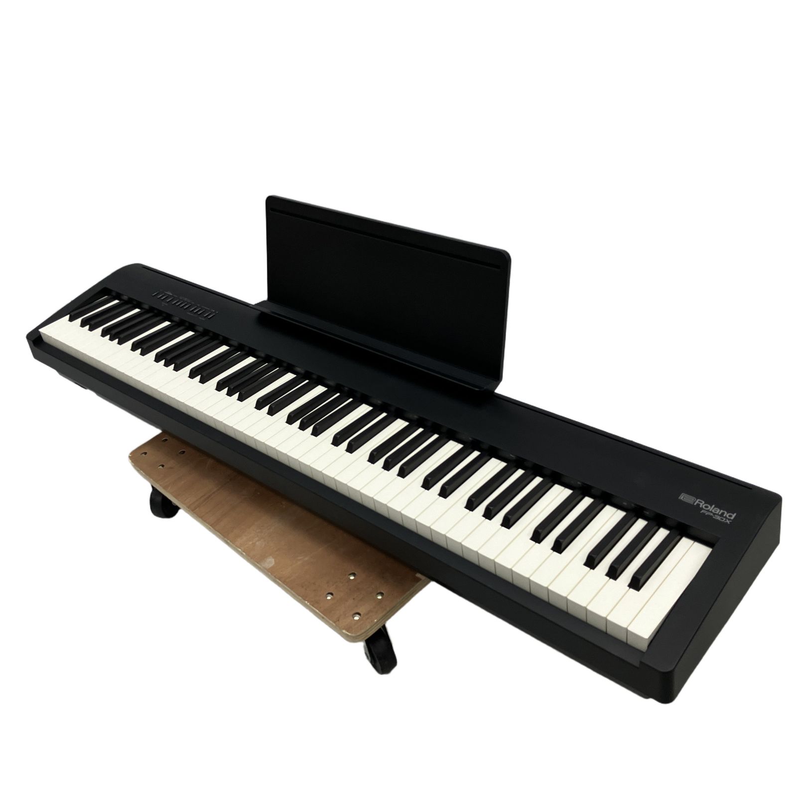 Roland FP-30X-BKB 電子ピアノ 折りたたみ 2024年製 88鍵盤 ブラック ローランド 楽器 中古 C11567718