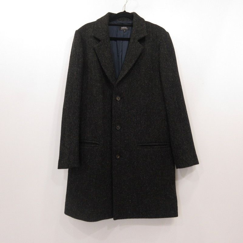 【姫路東店】 中古 A.P.C | アーペーセー その他アウター ×Harris Tweed ブラック サイズ：XS 【94】