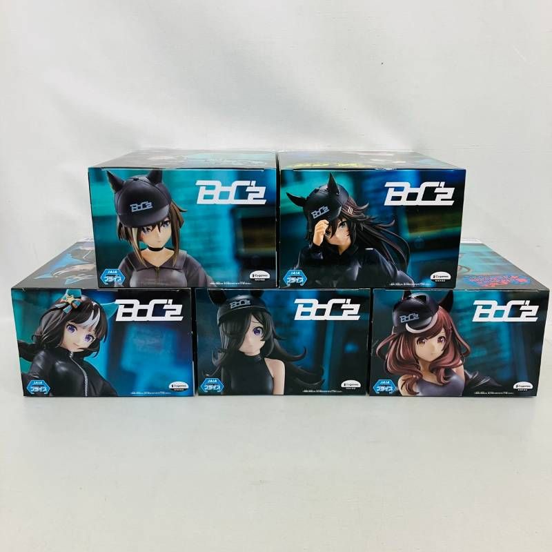 未開封】 ウマ娘 プリティーダービー BoC'z プライズ フィギュア 5個