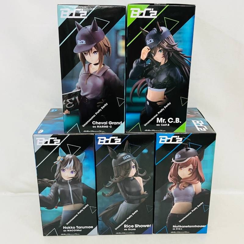 ウマ娘 プリティーダービー BoC'z フィギュア 　５点 未開封】 ウマ娘 プリティーダービー BoC'z プライズ フィギュア 5個