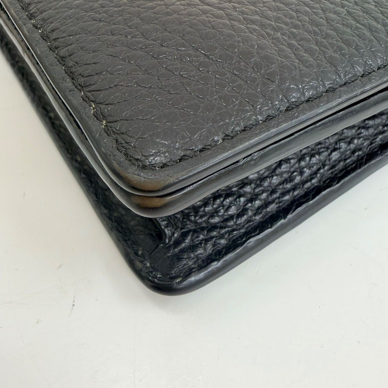 COACH コーチ ウォレットショルダーバッグ ブラック C619① - メルカリ