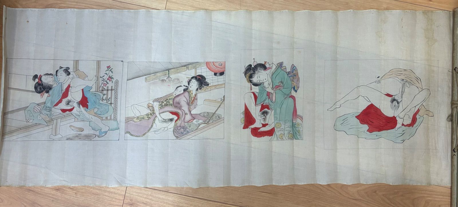 時代物 春画 枕絵 画帖 巻物 古美術