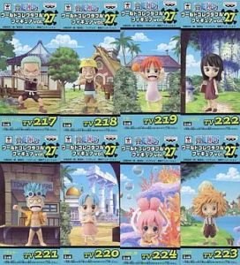 フィギュア 全8種セット 「ワンピース」 ワールドコレクタブルフィギュア vol.27【10日以内発送】