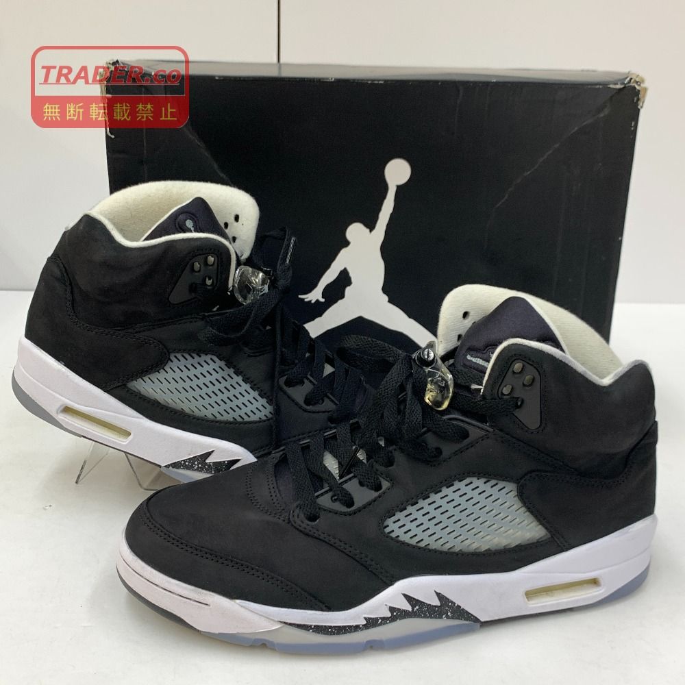 04w7647▽※【中古】Nike Air Jordan 5 Moonlight 2021CT4838-011 ナイキ エアジョーダン5 ムーンライト 28.5cm スニーカー【八王子店】