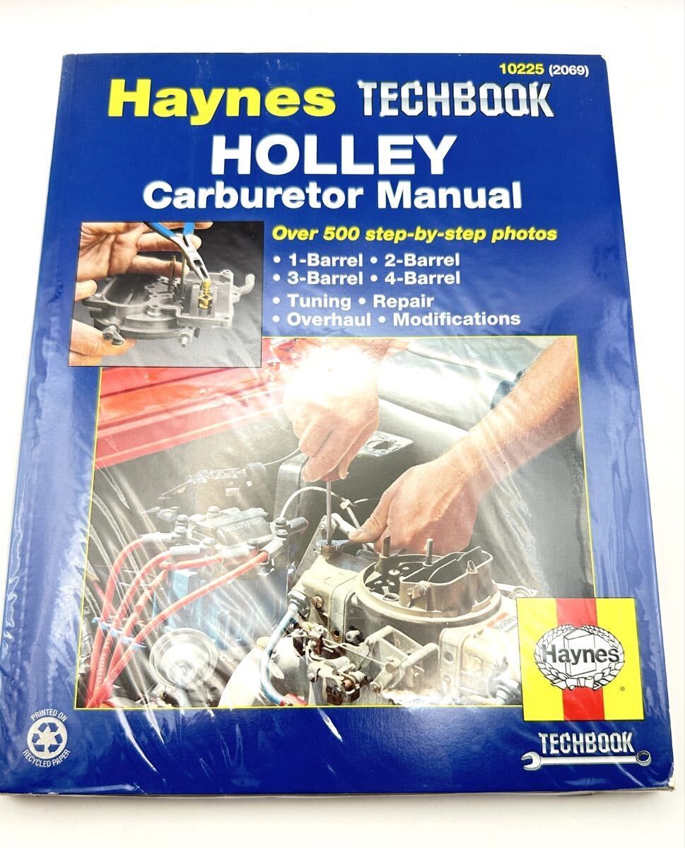 未使用 Haynes ヘインズ サービス リペア マニュアル 整備書 10225 2069 HOLLEY Carburetor Manual ホーリー キャブレター キャブ 洋書