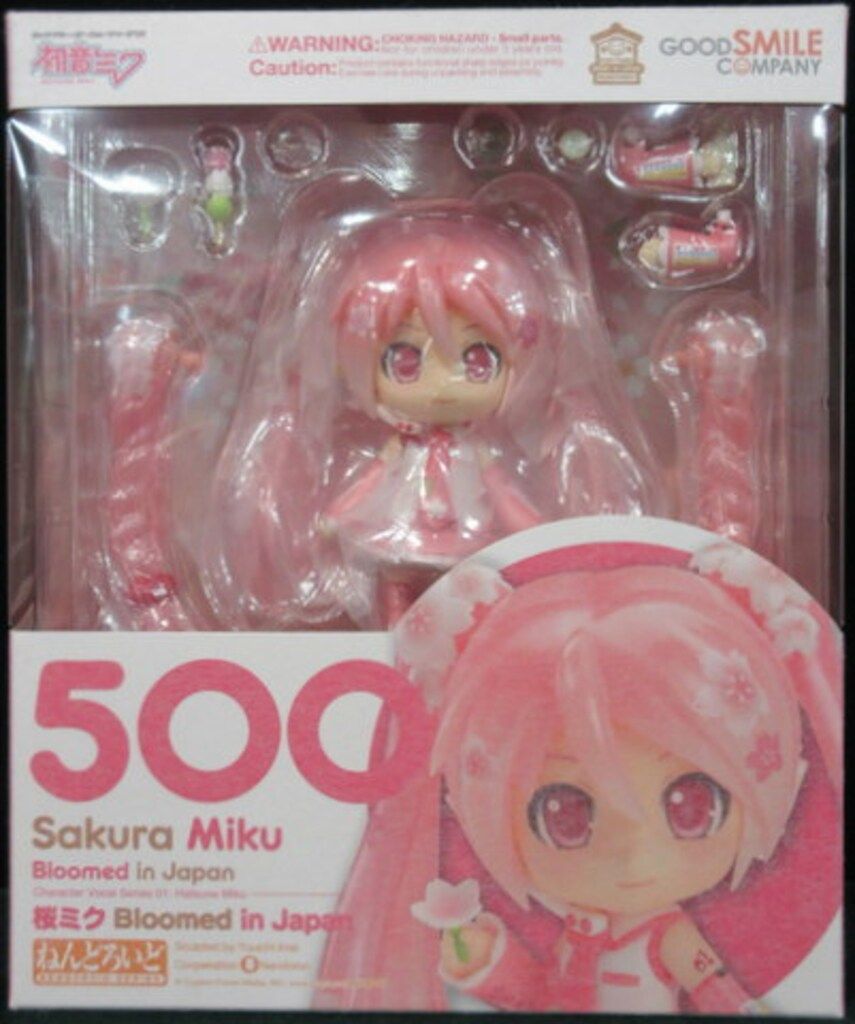 グッドスマイルカンパニー ねんどろいど500 桜ミク ブルームド・イン・ジャパンver