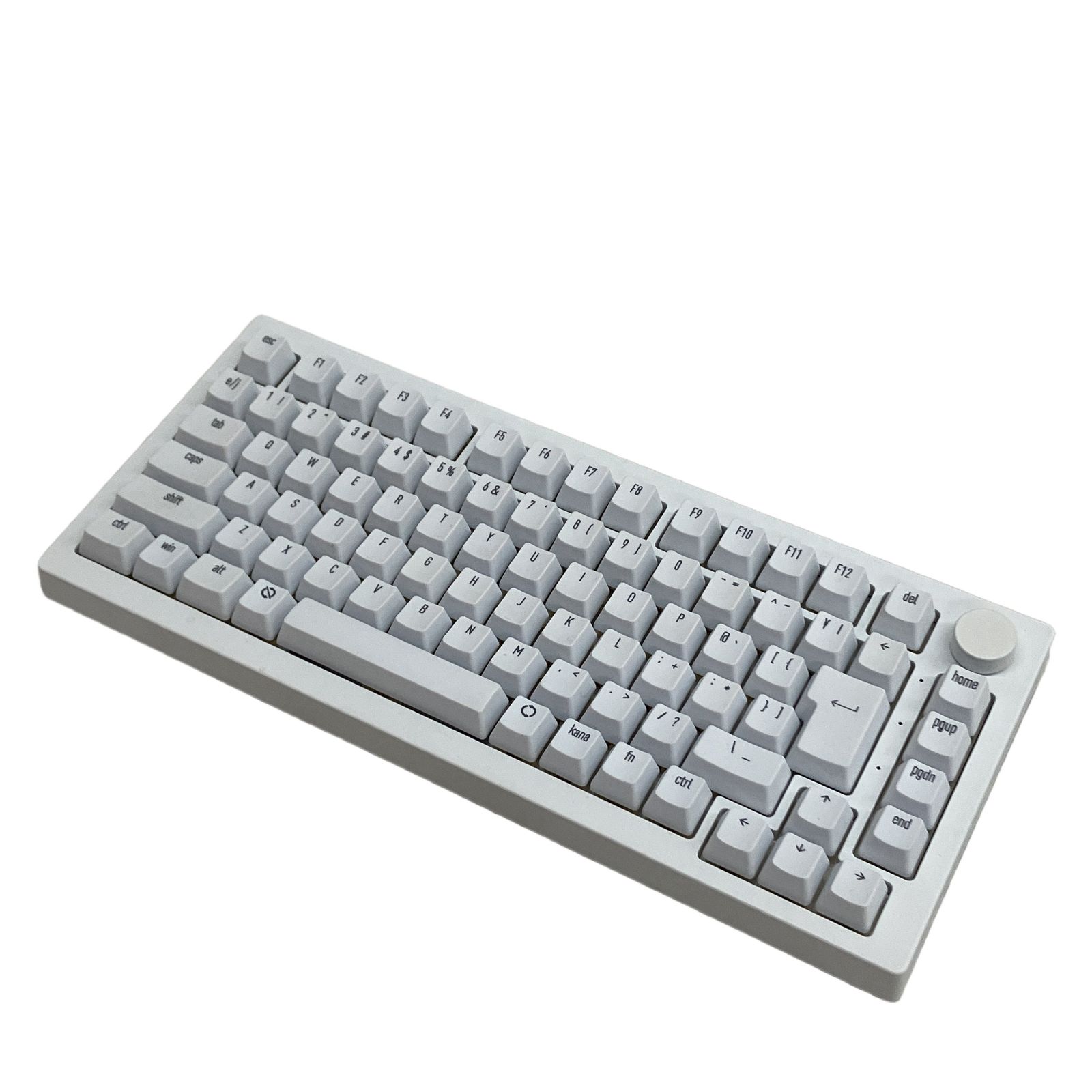 Akko 5075 メカニカルキーボード ホワイト PC周辺機器 アッコ 中古 C11463932