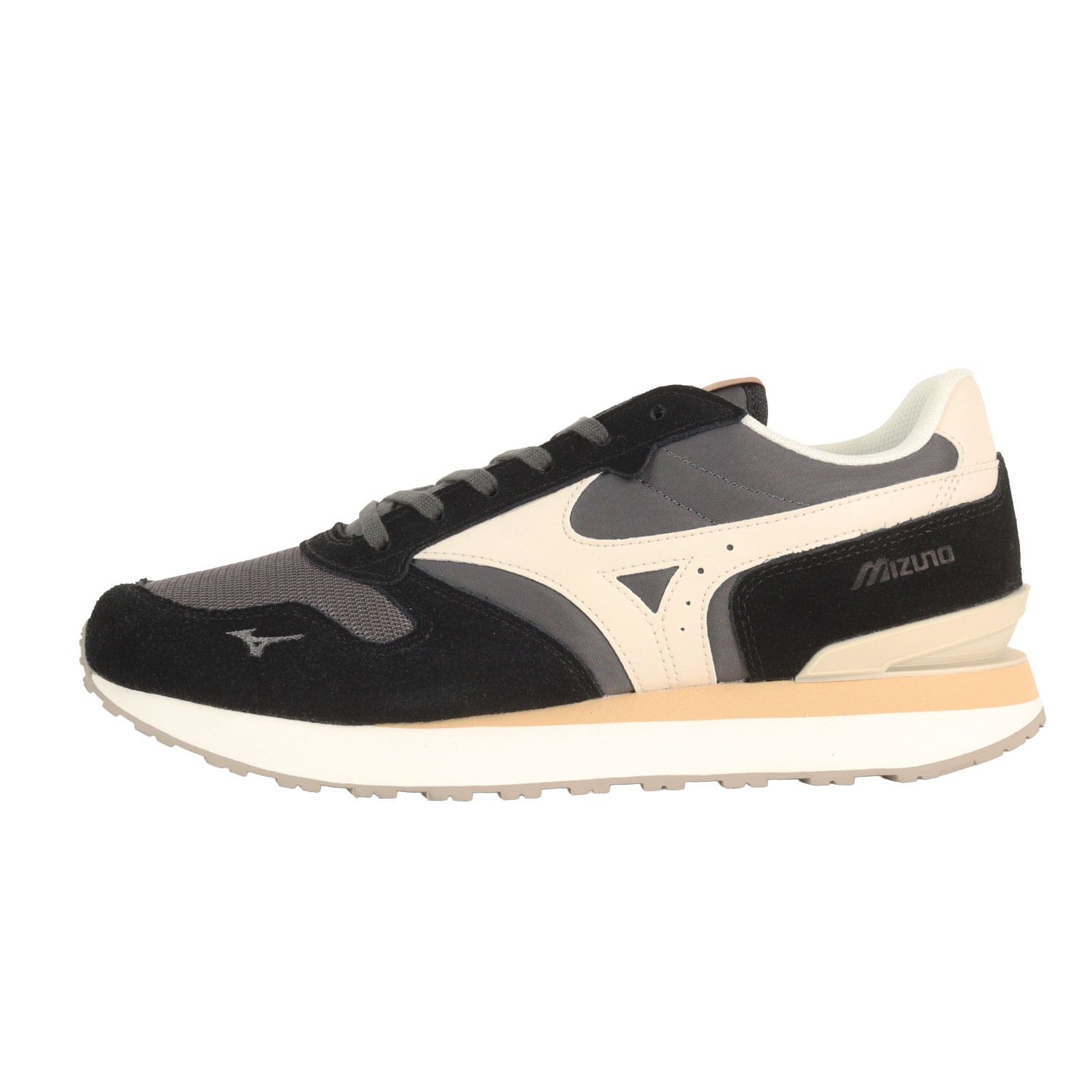 【新品】MIZUNO ミズノ US9(27.0cm) 24AW MIZUNO RB87 D1GA235215 ダークグレー オフホワイト ブラック ローカット スニーカー シューズ 靴【メンズ】