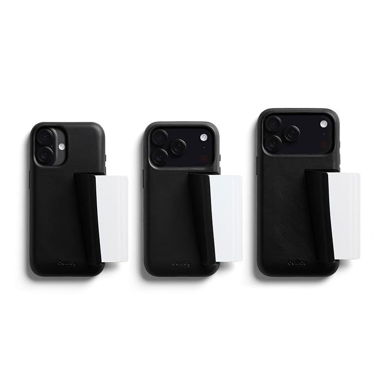 【新品】 Bellroy Phone Case ? 3 Card - iPhone 17用 - Black