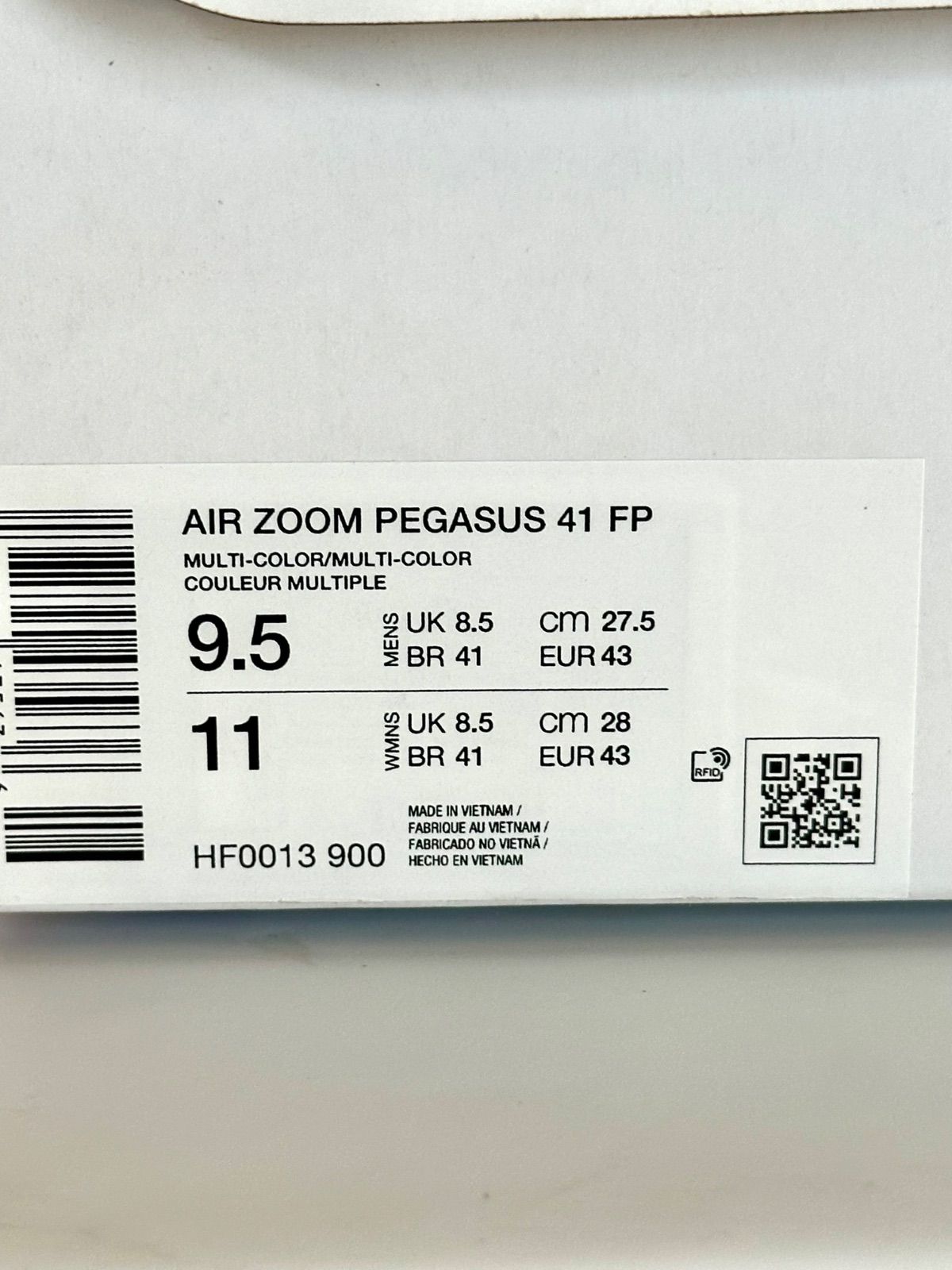 NIKE AIR ZOOM PEGASUS 41FP HF0013 900 27.5cm 未使用品 ナイキ エアズーム ペガサス ランニングシューズ 22,350円