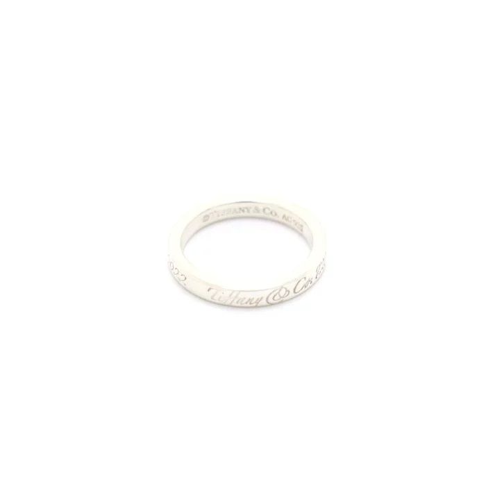 TIFFANY&Co. Tiffany Notes Tuna Rolling Ring Ring SV Silver No. 9 2.6g 2148103874260 [Used] 200