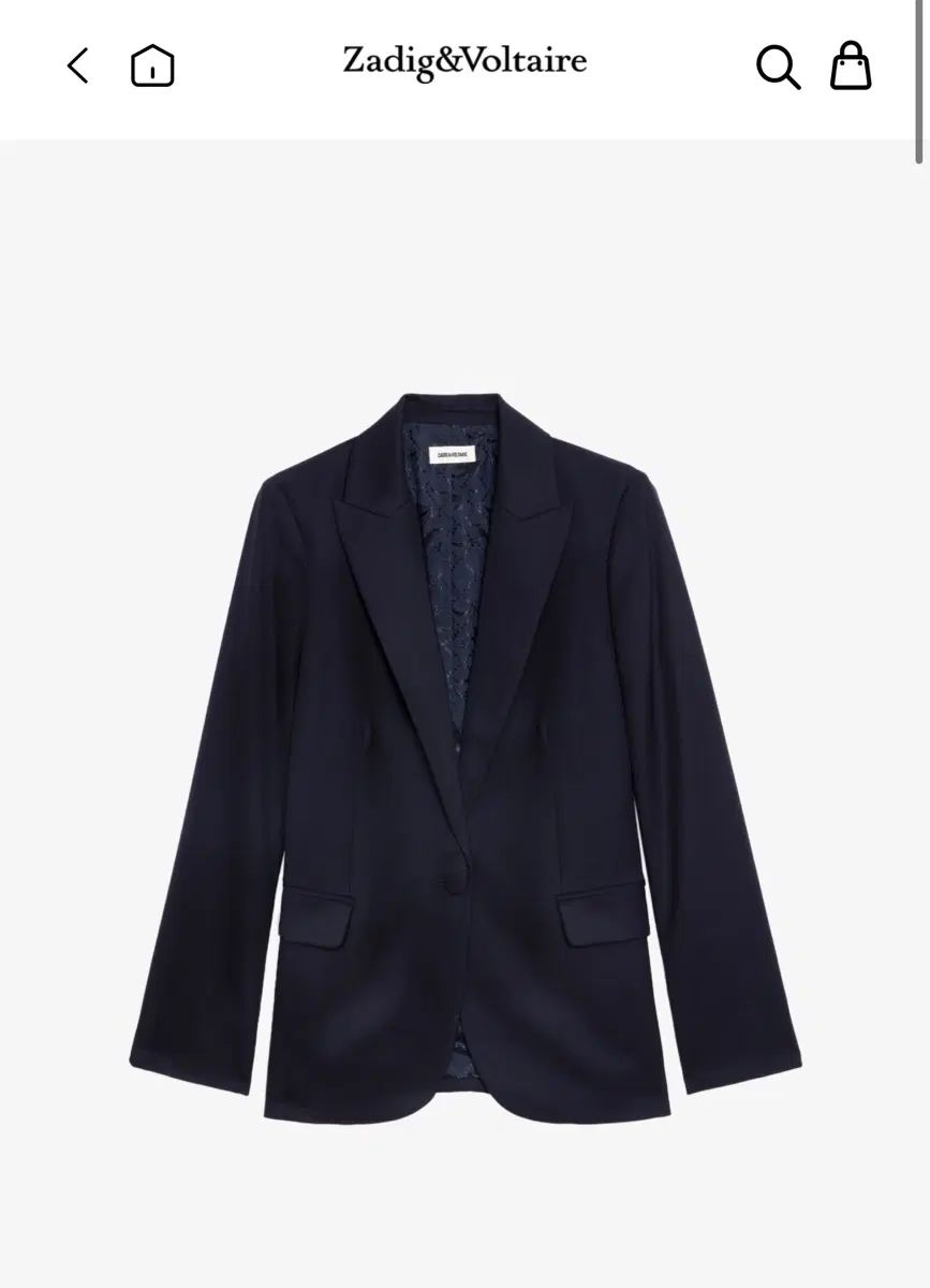 ZADIG&VOLTAIRE ザディグ・エ・ヴォルテール Valse Wool Jacket
