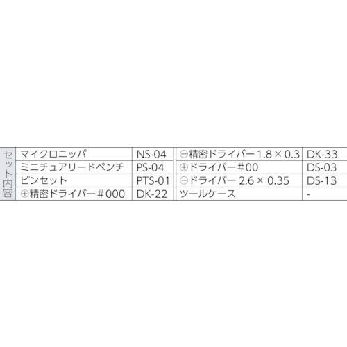 ENGINEER エンジニア マイキット 7点セット KS-01ts