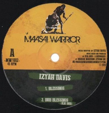 10” Izyah Davis / Sis I-Leen Blessings / Stand Strong MW1002 Maasai Warrior /00200