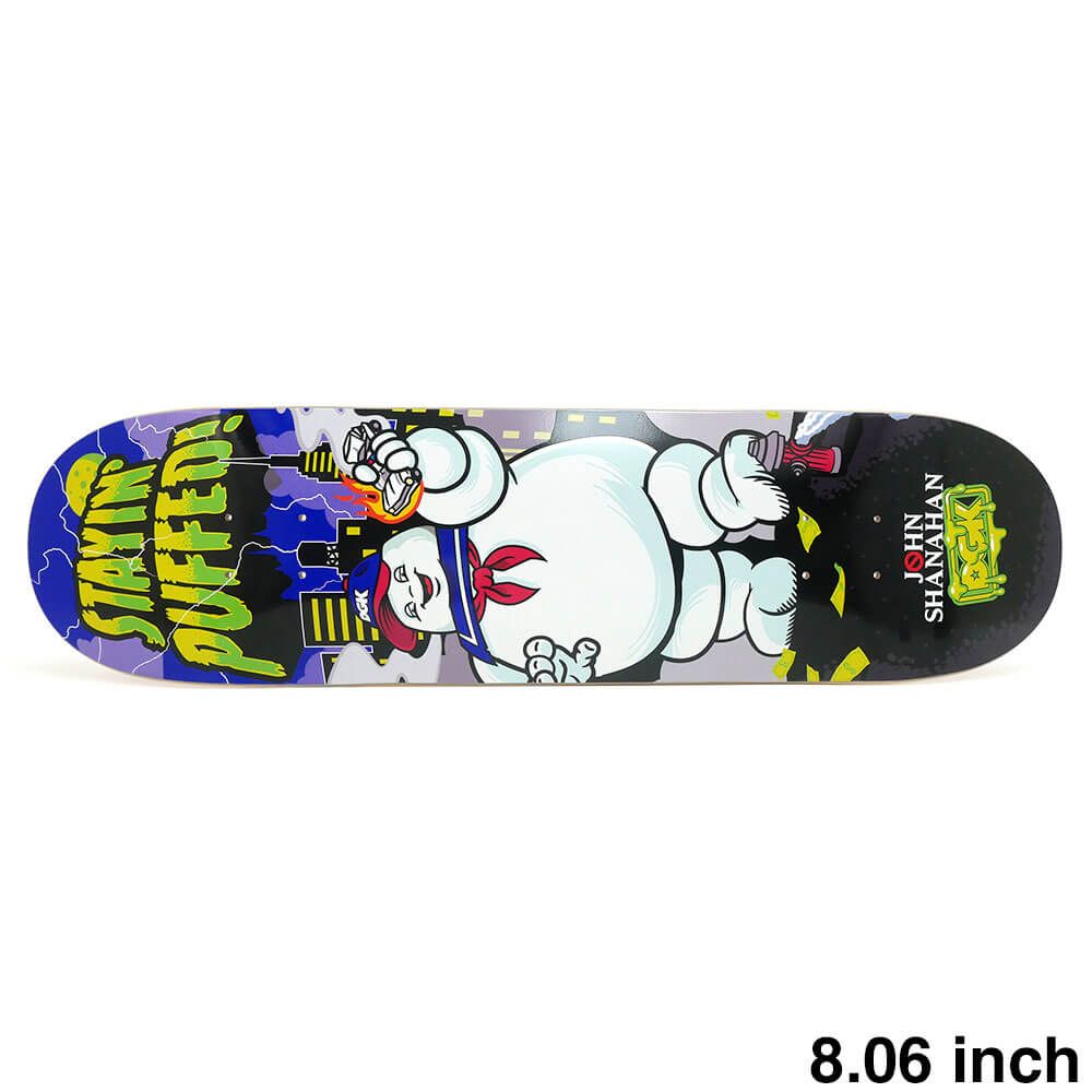 DGK DECK ディージーケー デッキ JOHN SHANAHAN PUFFED 8.06　スケートボード スケボー