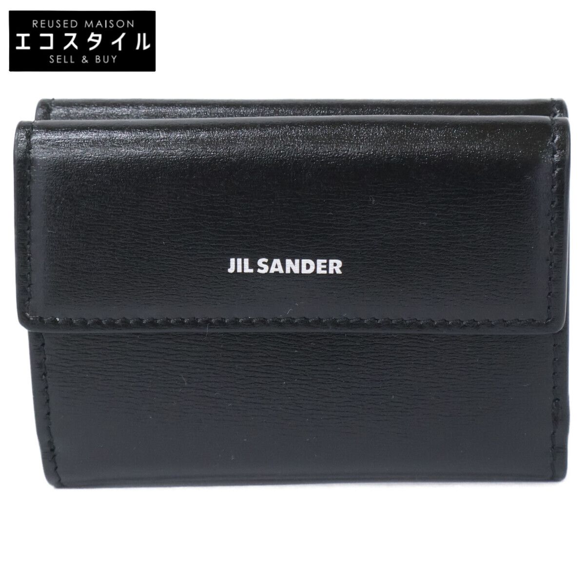 JILSANDER　ジルサンダー　【美品】J07UI0009 P5073 001 BABY WALLET ベビーウォレット 三つ折り財布 23,352円