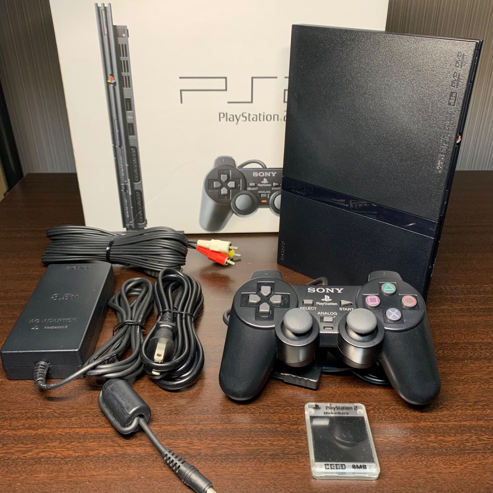 F237 美品 SONY PlayStation2 SCPH-70000 付属品多数 動作品 ソニー プレイステーション2 PS2 レトロ ゲーム