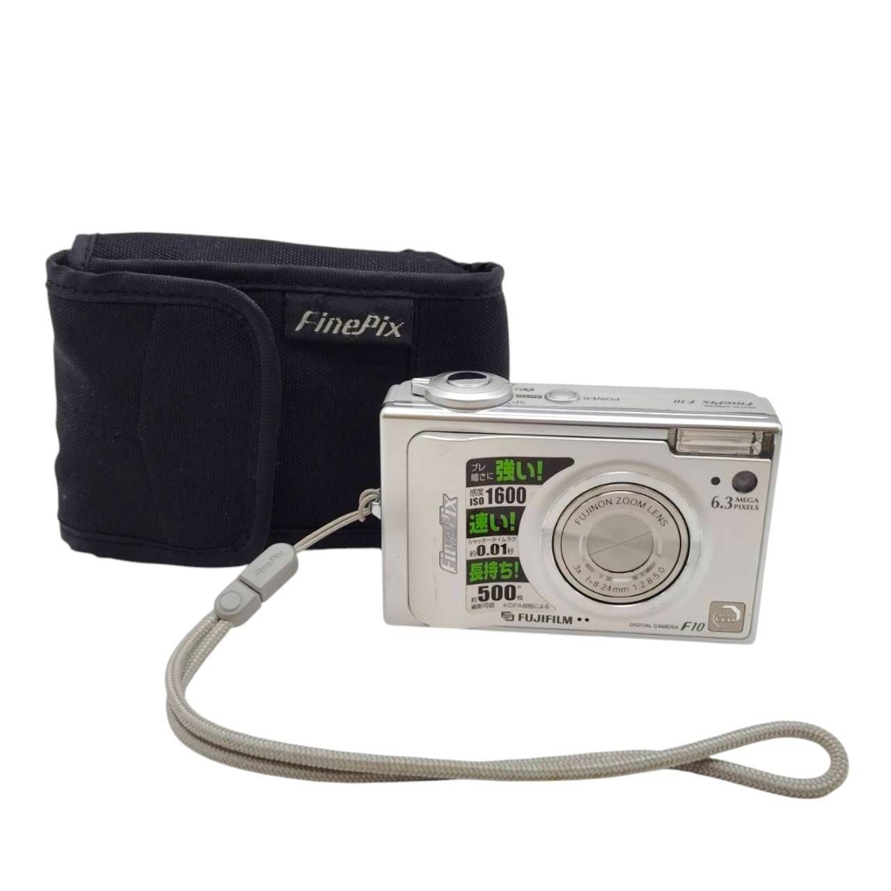 [Operation Unconfirmed] FinePix F10 Fujifilm Old Digital Camera with Japanese Battery Terminal Cover Discolored Fujifilm Y2K